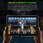 HOTWAV Tab R9 Ultra IP68/IP69K 방수 방진 러기드 태블릿, 8GB+512GB, 11인치 Android 15 Unisoc T8200 옥타 코어 5G 네트워크, 글로벌 버전 구글 플레이 포함, EU 플러그, Tab R9 Ultra