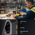 Ulefone Armor Pad 5 Ultra 러기드 태블릿 PC, 12GB+512GB, 11인치 Android 15 MediaTek Dimensity 7400X 옥타 코어 5G 네트워크, EU 플러그, Armor Pad 5 Ultra