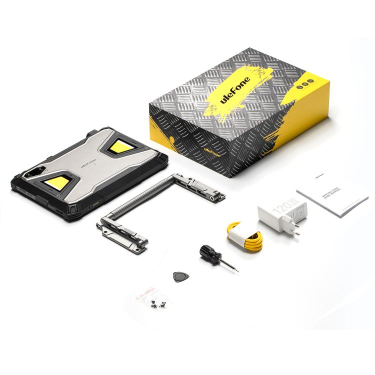 Ulefone Armor Pad 5 Ultra 러기드 태블릿 PC, 12GB+512GB, 11인치 Android 15 MediaTek Dimensity 7400X 옥타 코어 5G 네트워크, EU 플러그, Armor Pad 5 Ultra