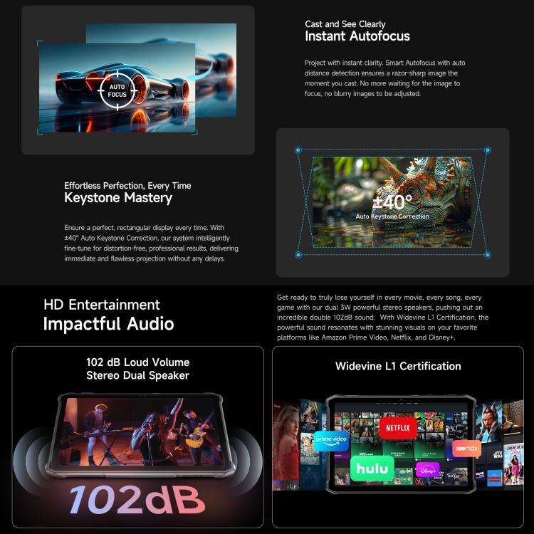 Ulefone Armor Pad 5 Ultra 러기드 태블릿 PC, 12GB+512GB, 11인치 Android 15 MediaTek Dimensity 7400X 옥타 코어 5G 네트워크, EU 플러그, Armor Pad 5 Ultra