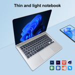 11.6인치 터치 스크린 요가 노트북, 6GB+256GB, 윈도우 11 인텔 셀러론 N4020 듀얼 코어, 유럽 플러그, 6GB+256GB