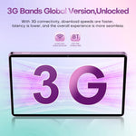 Pad 9 Ultra 10.1인치 3G 전화 통화 태블릿 PC, 2GB+32GB, Android 10 MTK6737 쿼드 코어, 유럽 플러그, 유럽 플러그