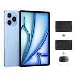 Pad 8 Pro 10.1인치 4G LTE 태블릿 PC 콤보 세트, 4GB+32GB, Android 10 MT6755 옥타 코어, 키보드 / 마우스 / 가죽 케이스 포함, EU 플러그, EU 플러그