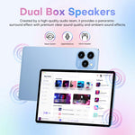 Pad 8 Pro 10.1인치 4G LTE 태블릿 PC 콤보 세트, 4GB+32GB, Android 10 MT6755 옥타 코어, 키보드 / 마우스 / 가죽 케이스 포함, UK 플러그, UK 플러그