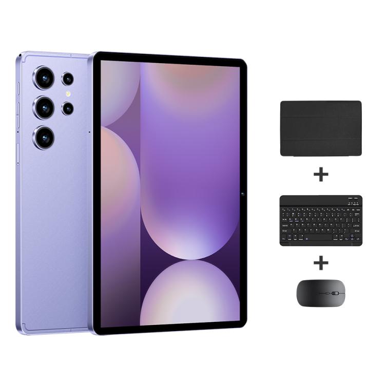 Pad 9 Pro 10.1인치 4G LTE 태블릿 PC 콤보 세트, 4GB+32GB, Android 10 MT6755 옥타 코어, 키보드 / 마우스 / 가죽 케이스 포함, EU 플러그, EU 플러그