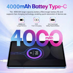 Pad 9 Pro 10.1인치 4G LTE 태블릿 PC 콤보 세트, 4GB+32GB, Android 10 MT6755 옥타 코어, 키보드 / 마우스 / 가죽 케이스 포함, EU 플러그, EU 플러그