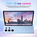 Pad 9 Pro 10.1인치 4G LTE 태블릿 PC 콤보 세트, 4GB+32GB, Android 10 MT6755 옥타 코어, 키보드 / 마우스 / 가죽 케이스 포함, EU 플러그, EU 플러그