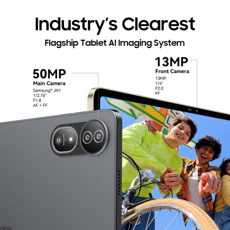 Blackview MEGA 12 태블릿 PC, 12GB+256GB, 12.2인치 안드로이드 16 MediaTek Dimensity 7200 옥타 코어, 네트워크: 5G, 구글 플레이 포함 글로벌 버전