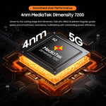 Blackview MEGA 12 태블릿 PC, 12GB+256GB, 12.2인치 안드로이드 16 MediaTek Dimensity 7200 옥타 코어, 네트워크: 5G, 구글 플레이 포함 글로벌 버전