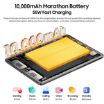 Blackview MEGA 12 태블릿 PC, 12GB+256GB, 12.2인치 안드로이드 16 MediaTek Dimensity 7200 옥타 코어, 네트워크: 5G, 구글 플레이 포함 글로벌 버전