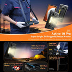 Blackview Active 8 Pro 5G 러기드 태블릿, 12GB+256GB, 10.95인치 Android 14 Dimensity 7300 옥타 코어, 구글 플레이 포함 글로벌 버전, 12GB+256GB