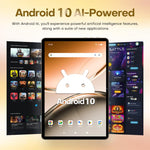 Pad 8 Ultra 10.1인치 3G 전화 통화 태블릿 PC, 3GB+32GB, Android 10 MTK6755 옥타 코어, EU 플러그, EU 플러그