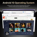 Pad 25 Ultra 10.1인치 4G LTE 태블릿 PC, 4GB+32GB, 안드로이드 10 MTK6755 옥타 코어, AU 플러그, AU 플러그