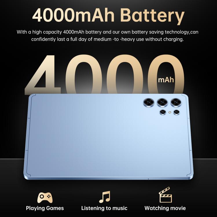 Pad 25 Ultra 10.1인치 4G LTE 태블릿 PC, 4GB+32GB, 안드로이드 10 MTK6755 옥타 코어, UK 플러그, UK 플러그