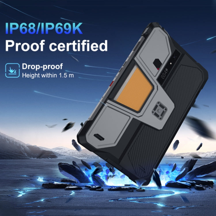 Unihertz 8849 Tank Pad 러기드 태블릿 PC & 프로젝터, 16GB+512GB, 10.95인치 Android 14 Dimensity 8200 옥타 코어 5G 네트워크, EU 플러그, Tank Pad 5G 네트워크