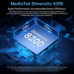 Unihertz 8849 Tank Pad 러기드 태블릿 PC & 프로젝터, 16GB+512GB, 10.95인치 Android 14 Dimensity 8200 옥타 코어 5G 네트워크, EU 플러그, Tank Pad 5G 네트워크