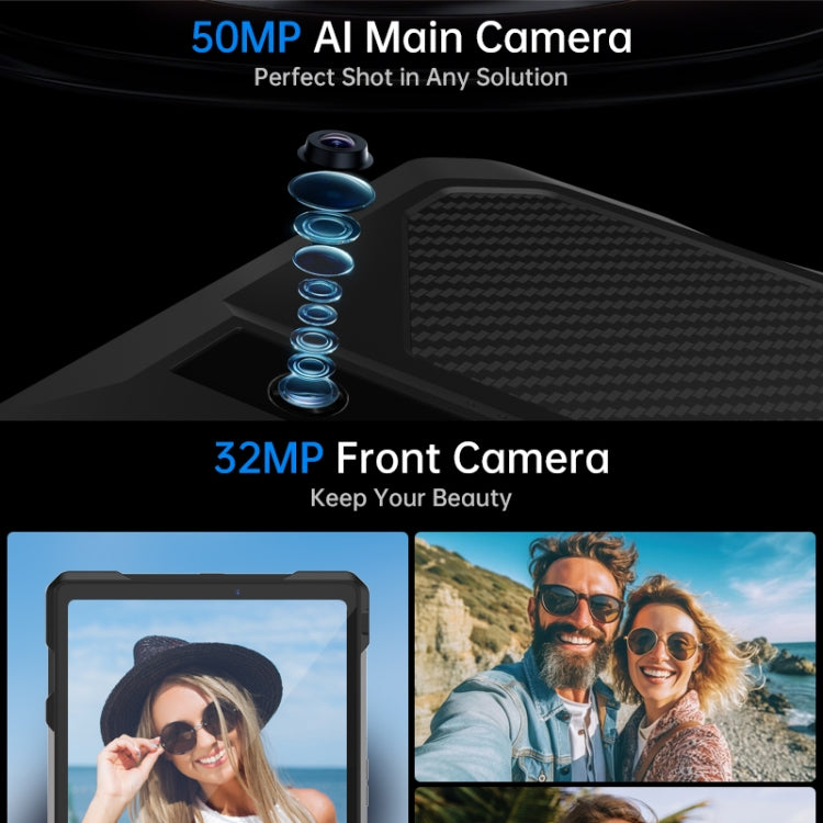 Unihertz 8849 Tank Pad 러기드 태블릿 PC & 프로젝터, 16GB+512GB, 10.95인치 Android 14 Dimensity 8200 옥타 코어 5G 네트워크, EU 플러그, Tank Pad 5G 네트워크