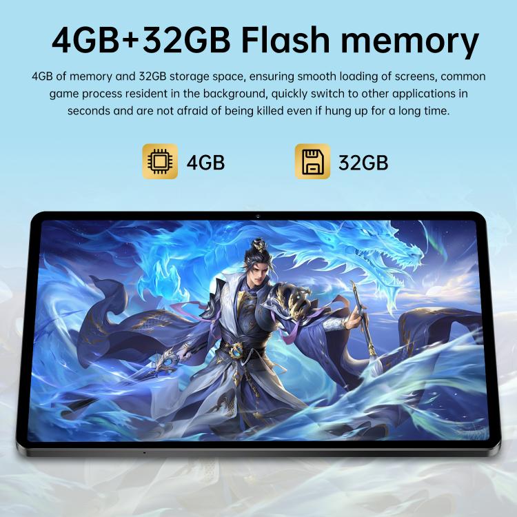 Pad 7 Pro 10.1인치 4G LTE 태블릿 PC, 4GB+32GB, 안드로이드 10 MTK6755 옥타 코어, EU 플러그, EU 플러그