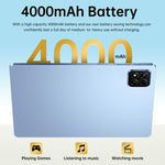 Pad 7 Pro 10.1인치 4G LTE 태블릿 PC, 4GB+32GB, 안드로이드 10 MTK6755 옥타 코어, AU 플러그, AU 플러그