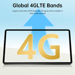 Pad 7 Pro 10.1인치 4G LTE 태블릿 PC, 4GB+32GB, 안드로이드 10 MTK6755 옥타 코어, AU 플러그, AU 플러그