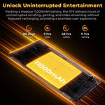 OUKITEL RT9 4G 네트워크 IP68/IP69K 러기드 태블릿, 6GB+256GB, 11인치 Android 14 Unisoc T606 옥타 코어 듀얼 SIM 지원, EU 플러그, RT9 6GB+256GB