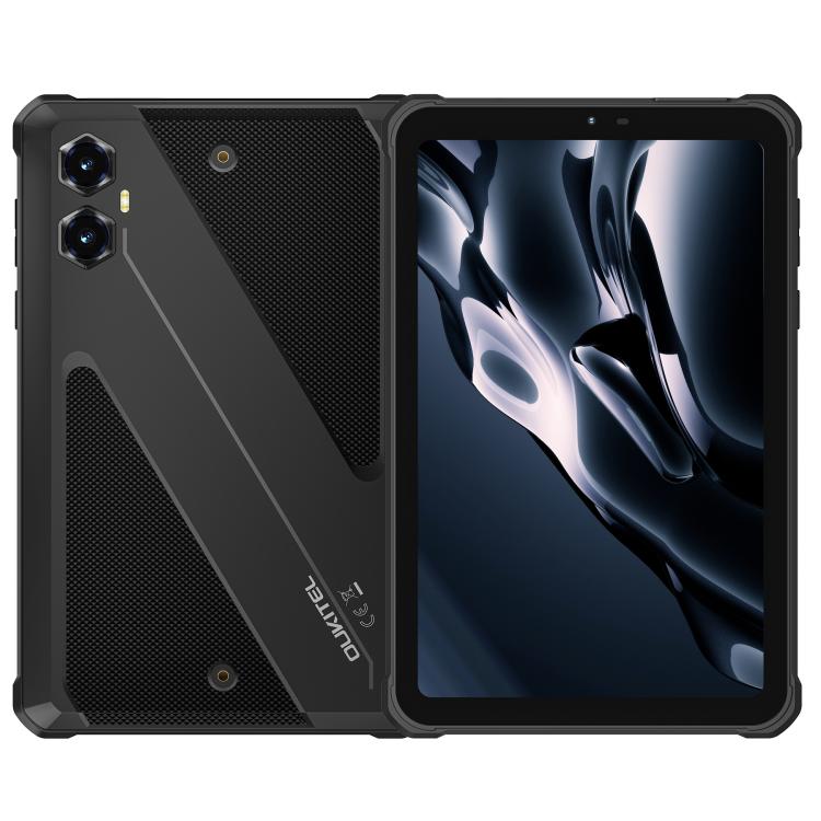 OUKITEL RT3 Plus 4G 네트워크 IP68/IP69K 방수 러기드 태블릿, 4GB+128GB, 8.0인치 안드로이드 15 MediaTek G81 옥타코어 듀얼 SIM 지원, EU 플러그, RT3 Plus 4GB+128GB