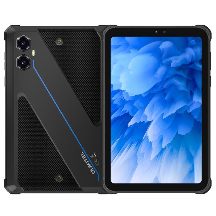OUKITEL RT3 Plus 4G 네트워크 IP68/IP69K 방수 러기드 태블릿, 4GB+128GB, 8.0인치 안드로이드 15 MediaTek G81 옥타코어 듀얼 SIM 지원, EU 플러그, RT3 Plus 4GB+128GB
