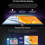 Teclast T70 4G LTE 태블릿 PC, 8GB+256GB, 14인치 Android 14 MediaTek Helio G99 옥타 코어, 듀얼 SIM 지원, T70