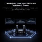 오리지널 샤오미 WiFi 라우터 10기가비트 트라이밴드 무선 메시 네트워크 게임 가속 리피터, 미국 플러그, 10기가비트