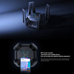 오리지널 샤오미 WiFi 라우터 10기가비트 트라이밴드 무선 메시 네트워크 게임 가속 리피터, 미국 플러그, 10기가비트