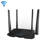텐다 AC6 AC1200 스마트 듀얼밴드 무선 라우터 5GHz 867Mbps + 2.4GHz 300Mbps WiFi 라우터 4*5dBi 외부 안테나 포함, AC6