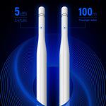 COMFAST CF-EW74 1200Mbps 야외 방수 듀얼 주파수 신호 증폭기 무선 라우터 리피터 WIFI 기지국 2 안테나 포함, CF-EW74