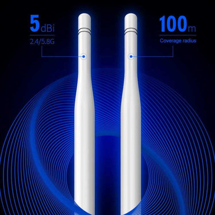 COMFAST CF-EW74 1200Mbps 야외 방수 듀얼 주파수 신호 증폭기 무선 라우터 리피터 WIFI 기지국 2 안테나 포함, CF-EW74
