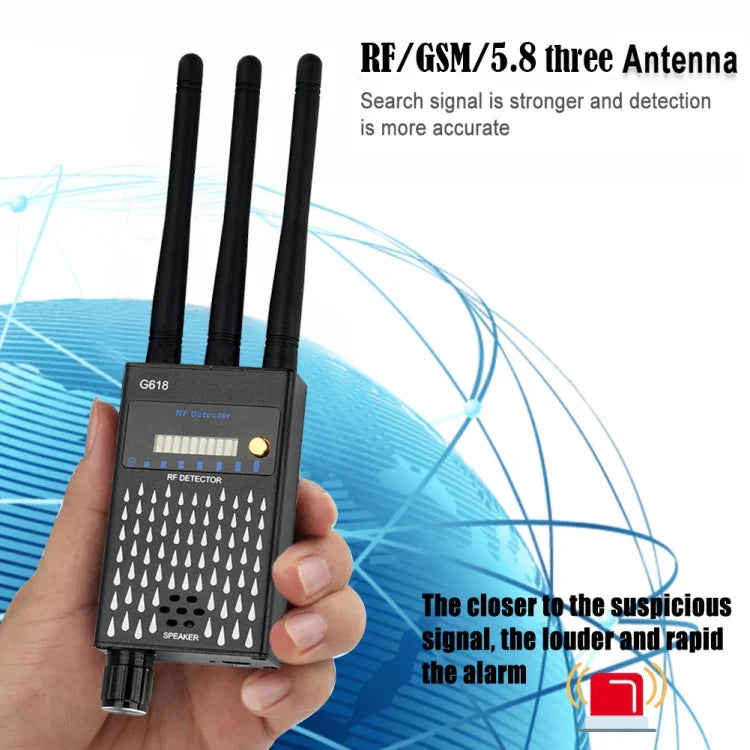 G618 GPS 무선 신호 탐지기 WiFi 카메라 탐지기
