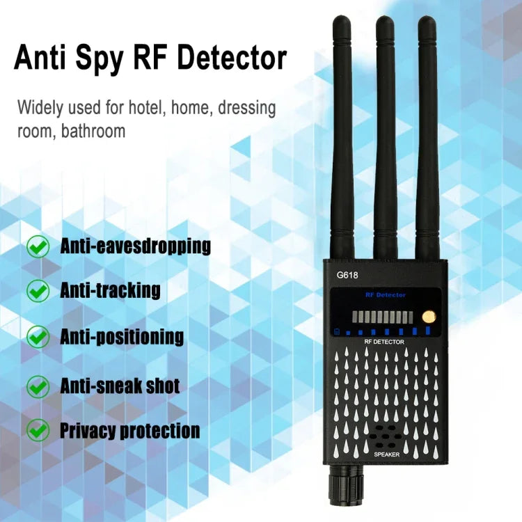 G618 GPS 무선 신호 탐지기 WiFi 카메라 탐지기