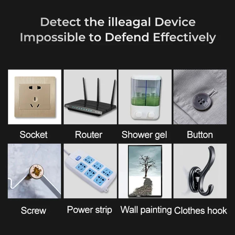 R35 무단 촬영 방지 GPS WiFi 신호 추적기 탐지기