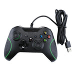 유선 USB 게임 컨트롤러 게임패드 XBOX ONE 콘솔 / PC / 노트북용, 케이블 길이: 약 2.1m, HSY-008 (블랙)
