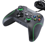 유선 USB 게임 컨트롤러 게임패드 XBOX ONE 콘솔 / PC / 노트북용, 케이블 길이: 약 2.1m, HSY-008 (블랙)