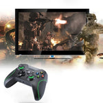 유선 USB 게임 컨트롤러 게임패드 XBOX ONE 콘솔 / PC / 노트북용, 케이블 길이: 약 2.1m, HSY-008 (블랙)