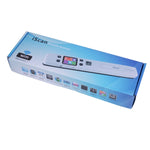 iScan02 더블 롤러 모바일 문서 휴대용 핸드헬드 스캐너 LED 디스플레이 지원, 1050DPI / 600DPI / 300DPI / PDF / JPG / TF, iScan02 화이트, iScan02 블랙