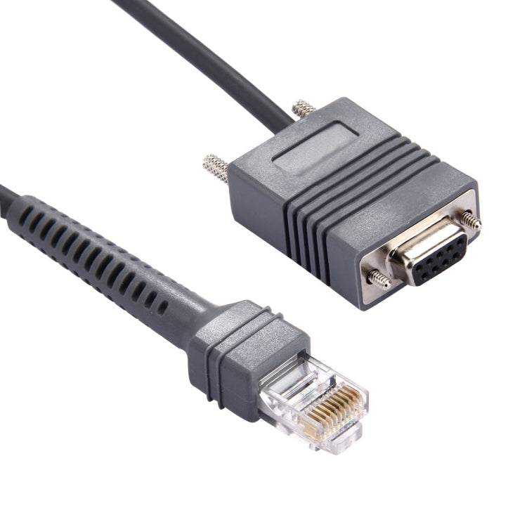 Symbol LS2208용 2m RS232 to RJ45 스캐너 시리얼 데이터 케이블, RS232 to RJ45