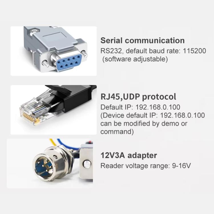 UHF RFID 장거리 9dBi 통합 리더기 E710 칩 탑재, 스타일: 내장형 가열 온도 유지 모듈, 내장형 가열 온도 유지 모듈