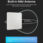 UHF RFID 장거리 9dBi 통합 리더기 E710 칩 탑재, 스타일: 내장형 가열 온도 유지 모듈, 내장형 가열 온도 유지 모듈
