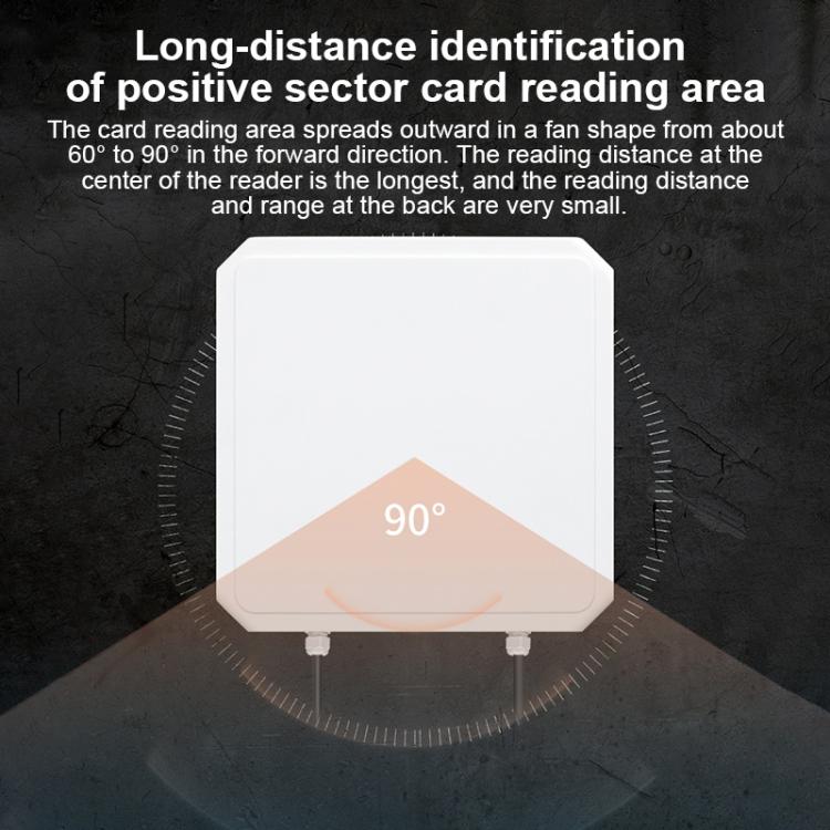 UHF RFID 장거리 통합 리더기 내장 9dBi 안테나, 스타일: WiFi 통신 추가, WiFi 통신 추가