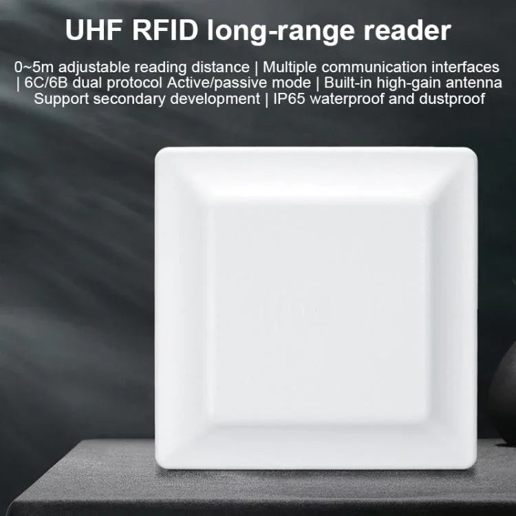 UHF 중거리 RFID 통합 리더기 인식 거리 0-5m, 스타일: WiFi 통신 추가, WiFi 통신 추가