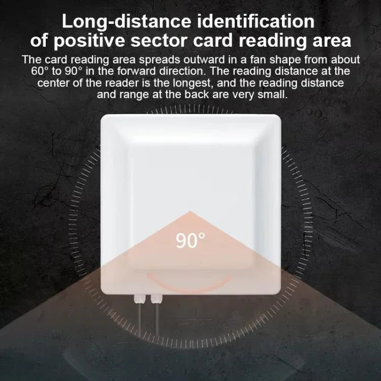 UHF 중거리 RFID 통합 리더기 인식 거리 0-5m, 스타일: WiFi 통신 추가, WiFi 통신 추가