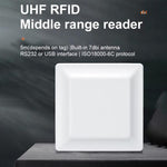 UHF 전자 태그 식별 RFID 리더/라이터 7dbi 안테나 통합 리더기, 스타일: RS232 포트, RS232 포트