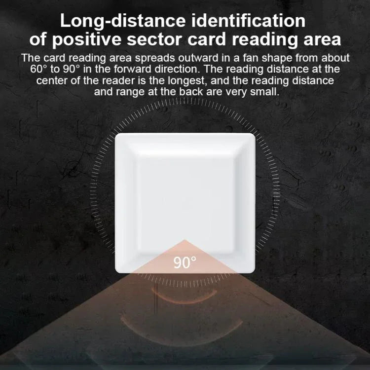 UHF 전자 태그 식별 RFID 리더/라이터 7dbi 안테나 통합 리더기, 스타일: RS232 포트, RS232 포트