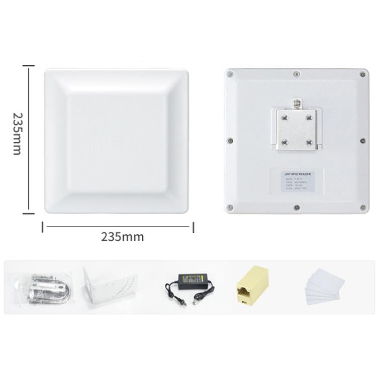 UHF RFID 리더 장거리 통합 리더기 라이터 E710 칩 탑재, 스타일: 파워 오버 이더넷 추가, 파워 오버 이더넷 추가