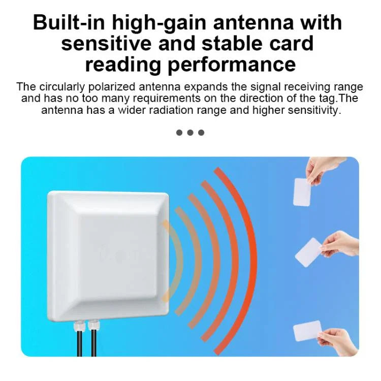 UHF RFID 리더 장거리 통합 리더기 라이터 E710 칩 탑재, 스타일: 4G 통신 추가, 4G 통신 추가